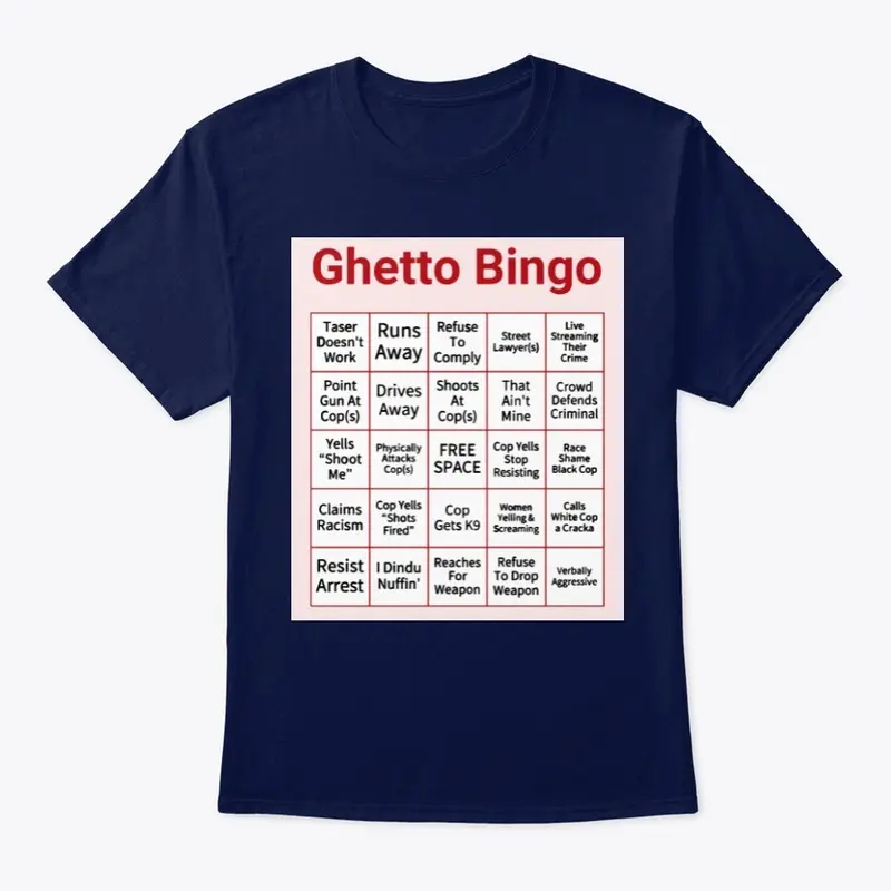 Ghetto Bingo Card Shirt